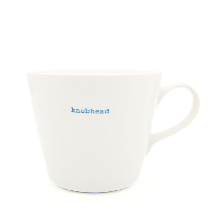 Keith Brymer Jones bucket mug - Knobhead - Daisy Park