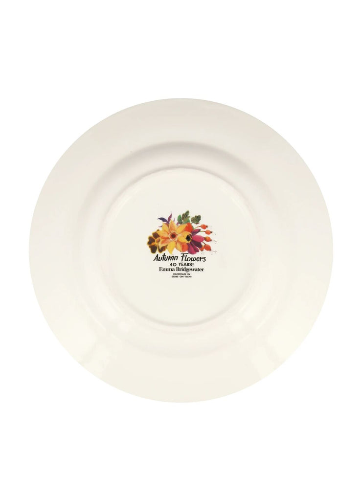 Emma Bridgewater Autumn Flowers 10.5" plate - Daisy Park