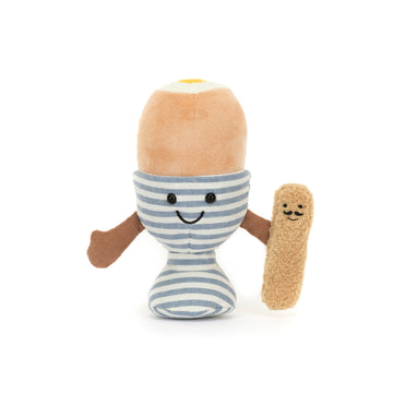 Jellycat Amuseables Eggetha Egg & Lance Soldier - max 1 per person - Daisy Park