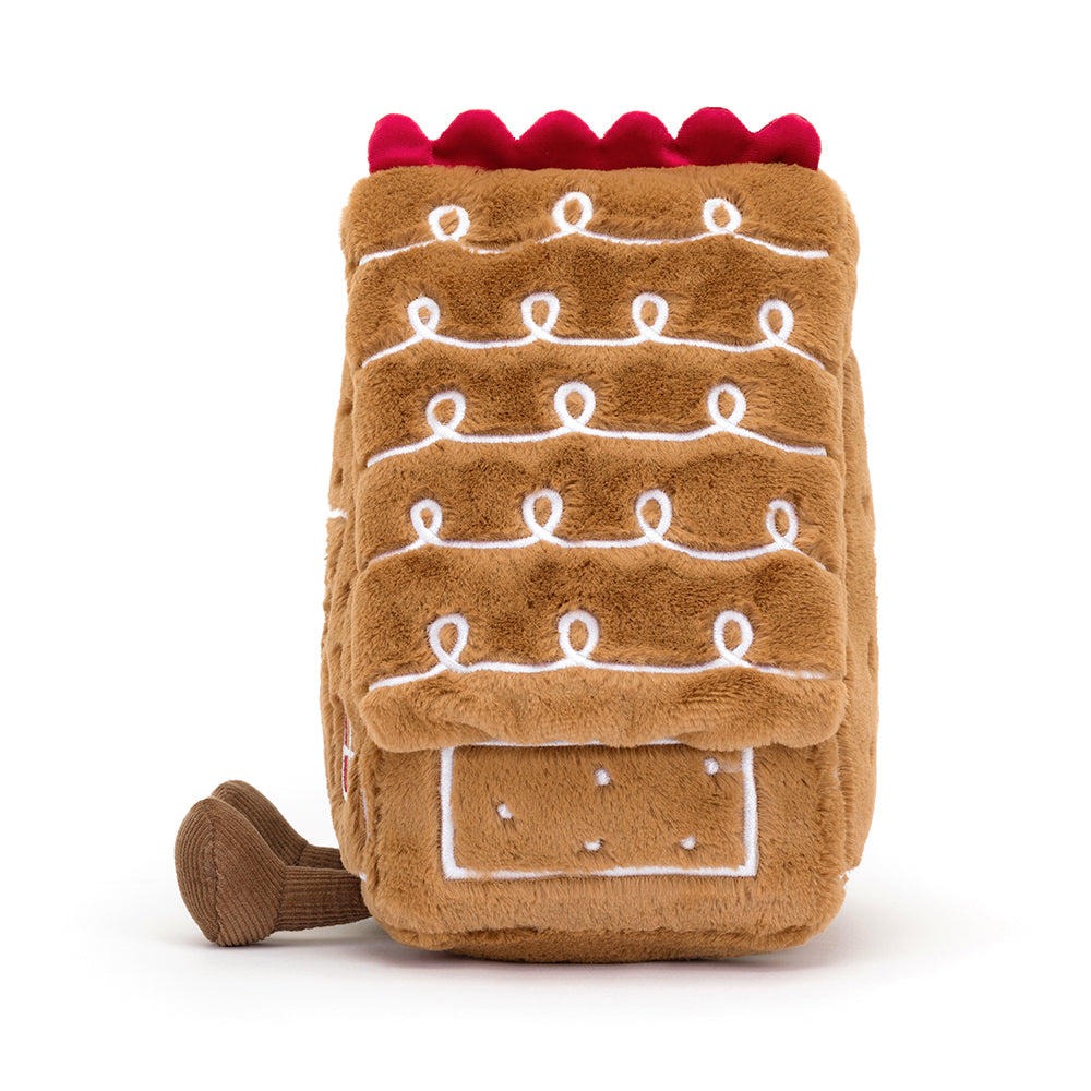 Jellycat Amuseable Gingerbread house - Daisy Park