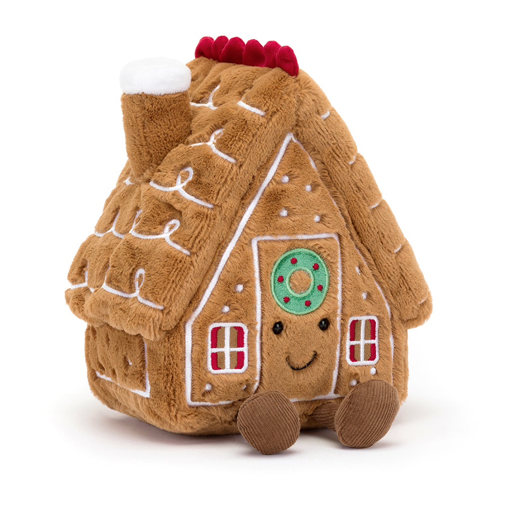 Jellycat Amuseable Gingerbread house - Daisy Park