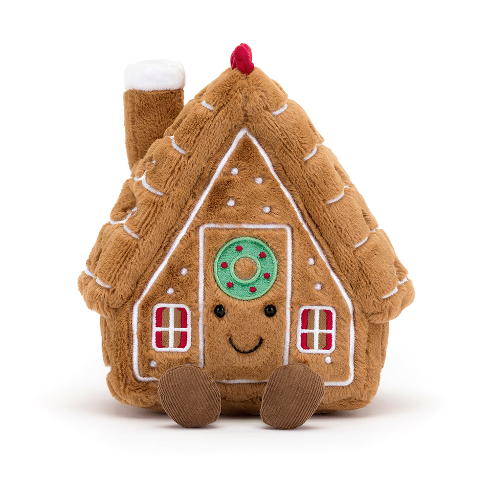 Jellycat Amuseable Gingerbread house - Daisy Park