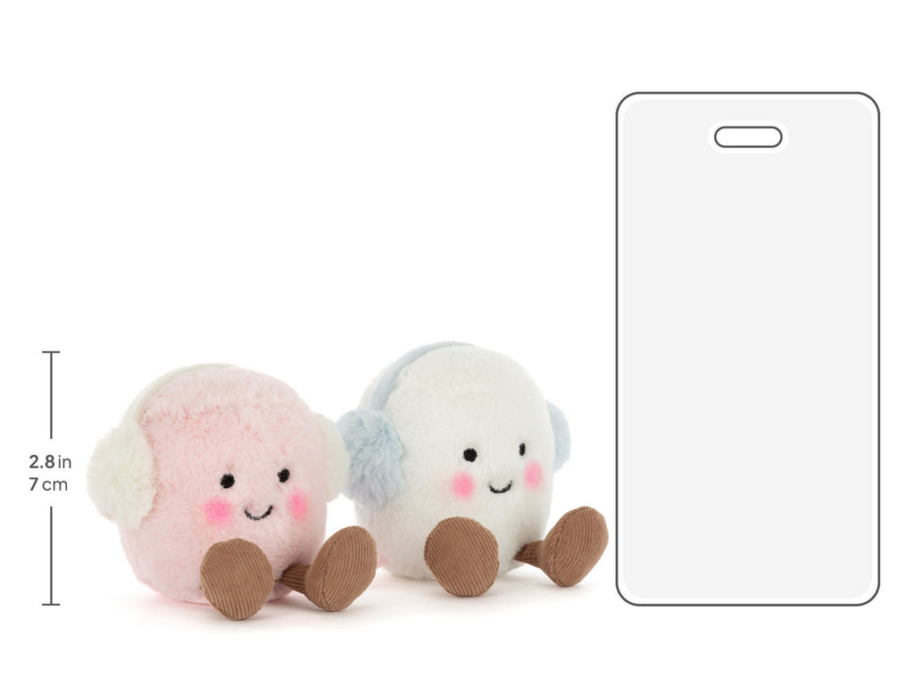 Jellycat Amuseable Toastie Pink and White marshmallows - Max 1 per person - Daisy Park