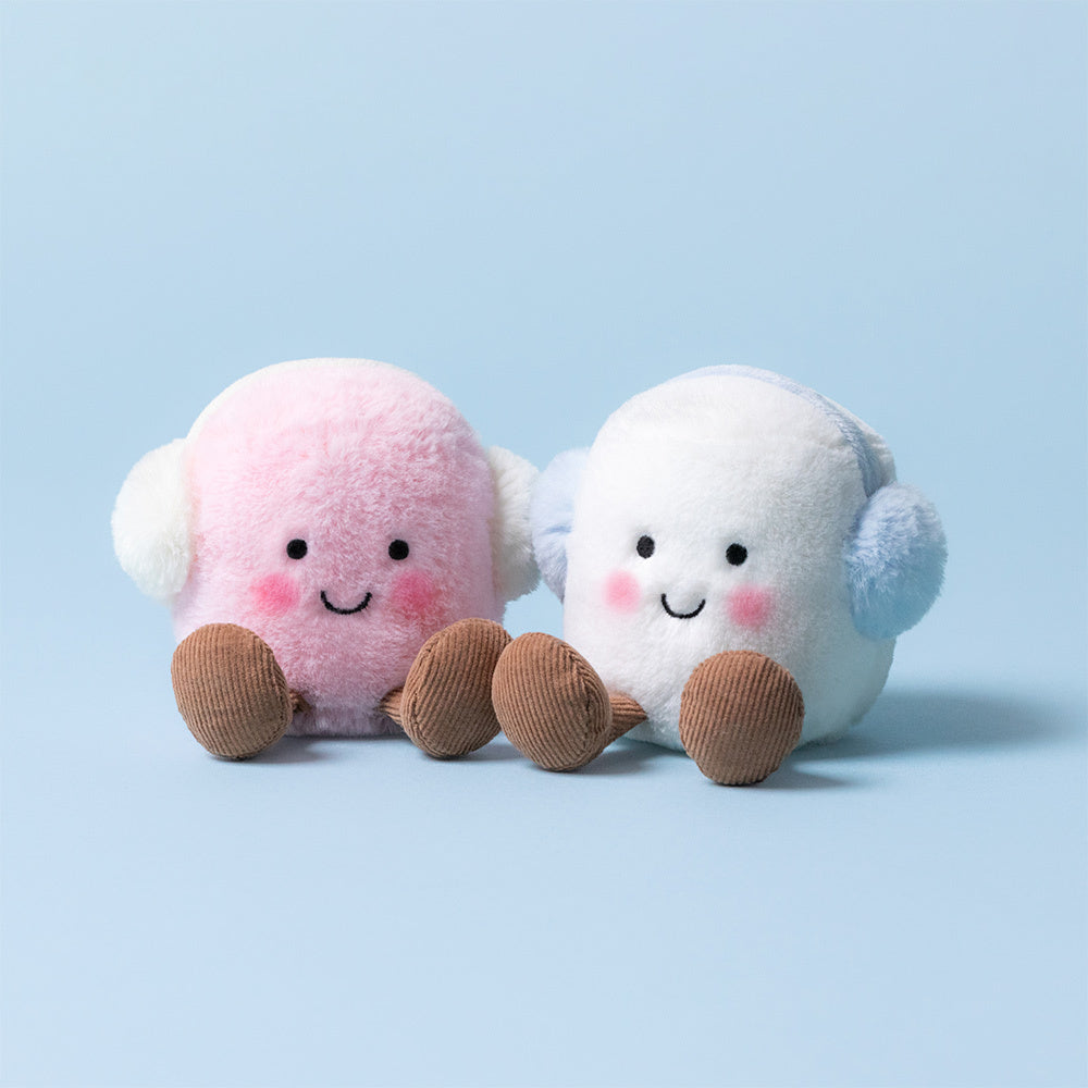 Jellycat Amuseable Toastie Pink and White marshmallows - Max 1 per person - Daisy Park