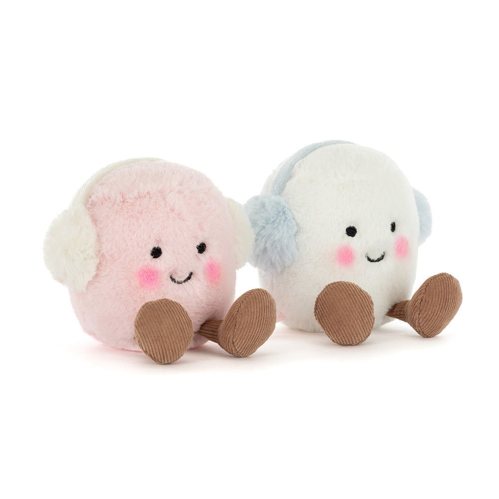 Jellycat Amuseable Toastie Pink and White marshmallows - Max 1 per person - Daisy Park