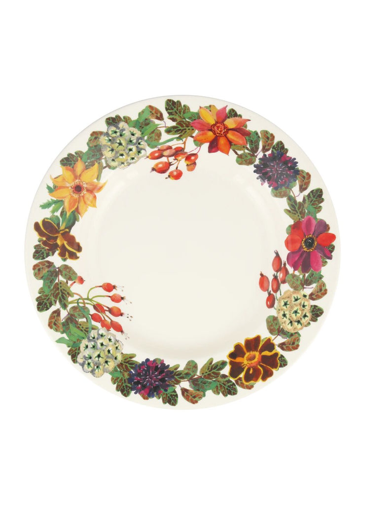 Emma Bridgewater Autumn Flowers 10.5" plate - Daisy Park