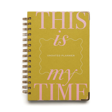 My time - Undated 13 moth perpetual planner - Daisy Park