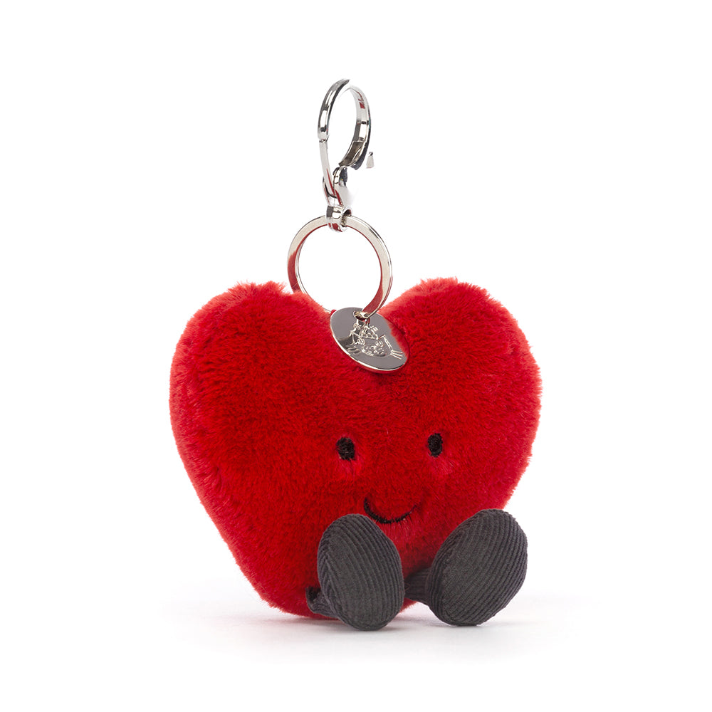 Jellycat Heart bag charm - Daisy Park