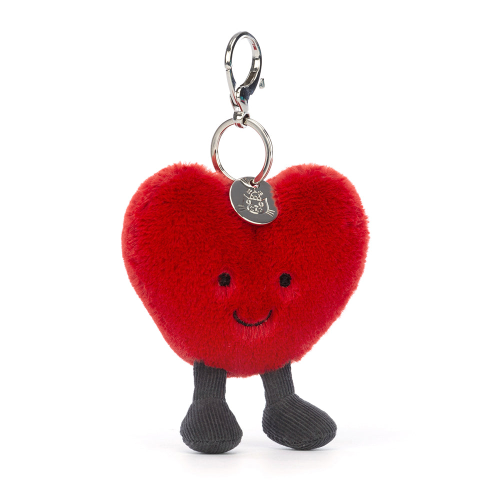 Jellycat Heart bag charm - Daisy Park