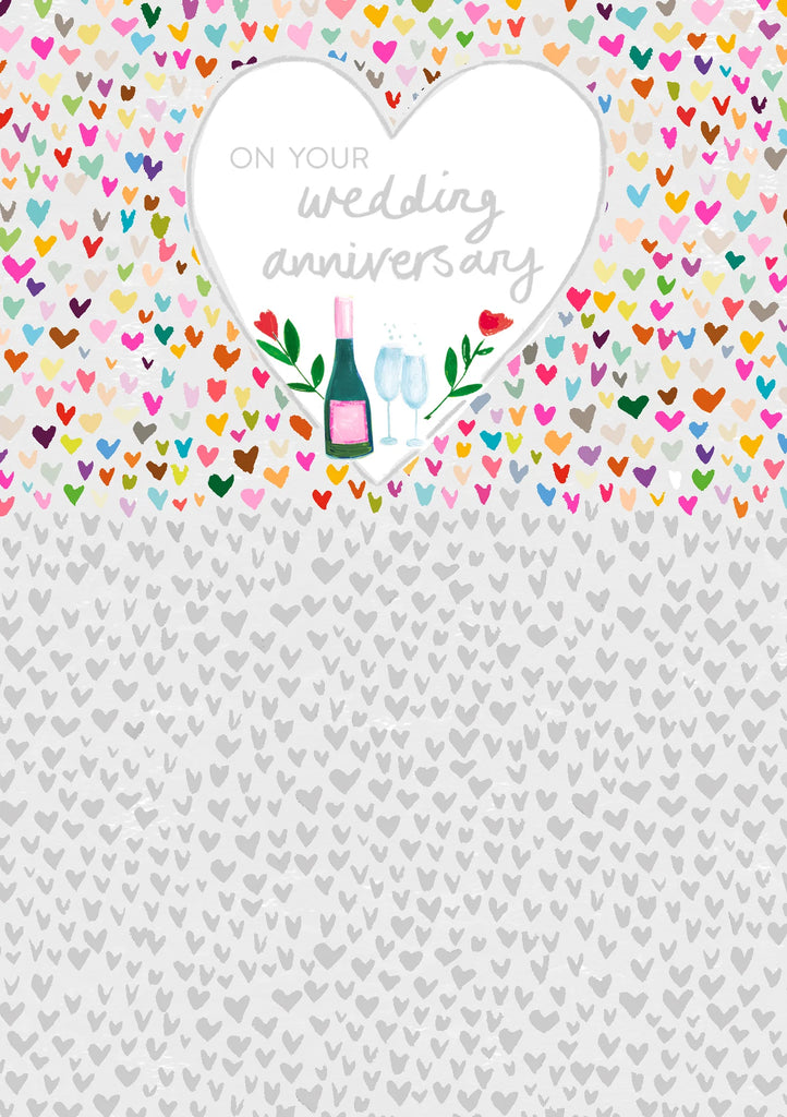 Wedding Anniversary card - Daisy Park