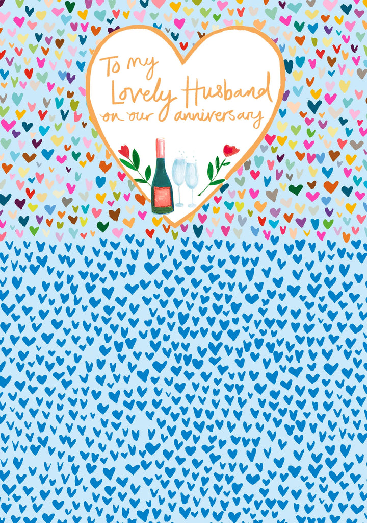 To my lovely Husband on our Anniversary card - Daisy Park