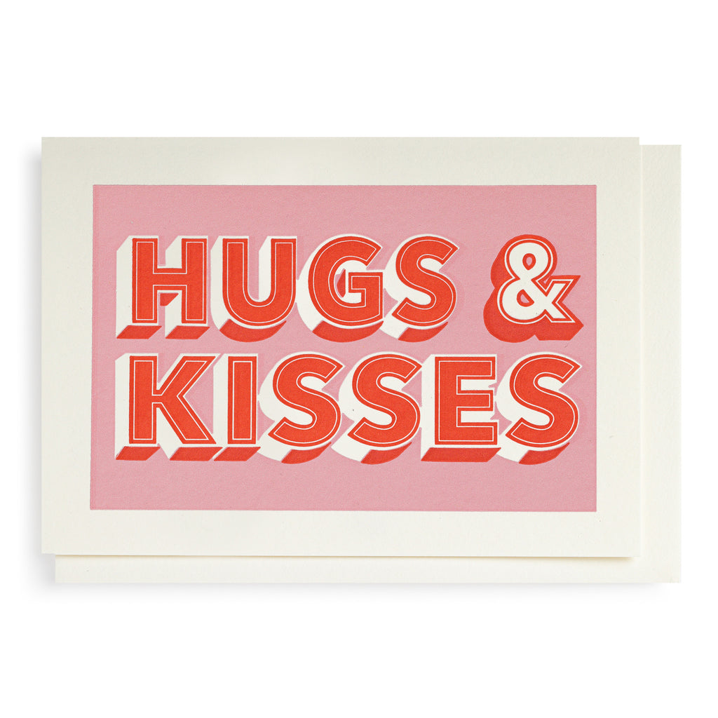 Hugs & Kisses card - Daisy Park