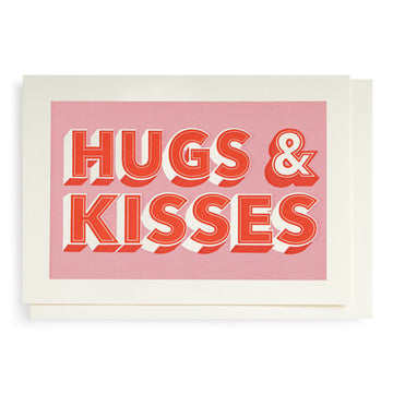 Hugs & Kisses card - Daisy Park