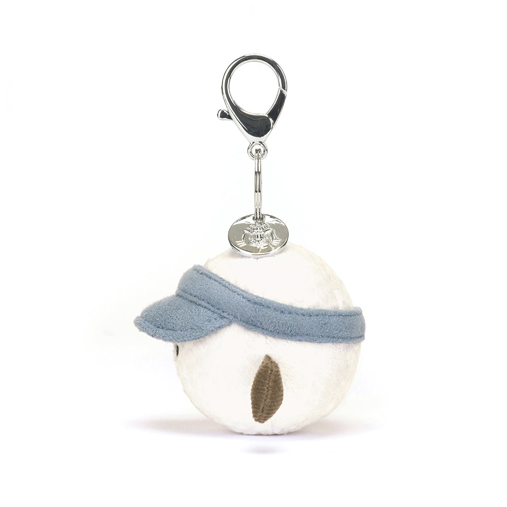 Jellycat Sports golf ball bag charm - Daisy Park