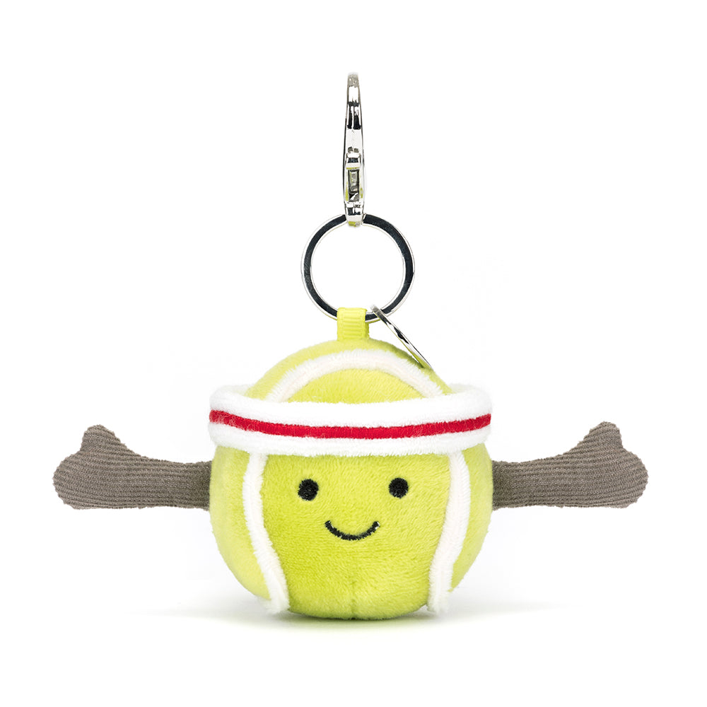 Jellycat Sports tennis ball bag charm - Daisy Park
