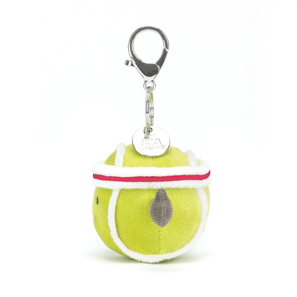 Jellycat Sports tennis ball bag charm - Daisy Park