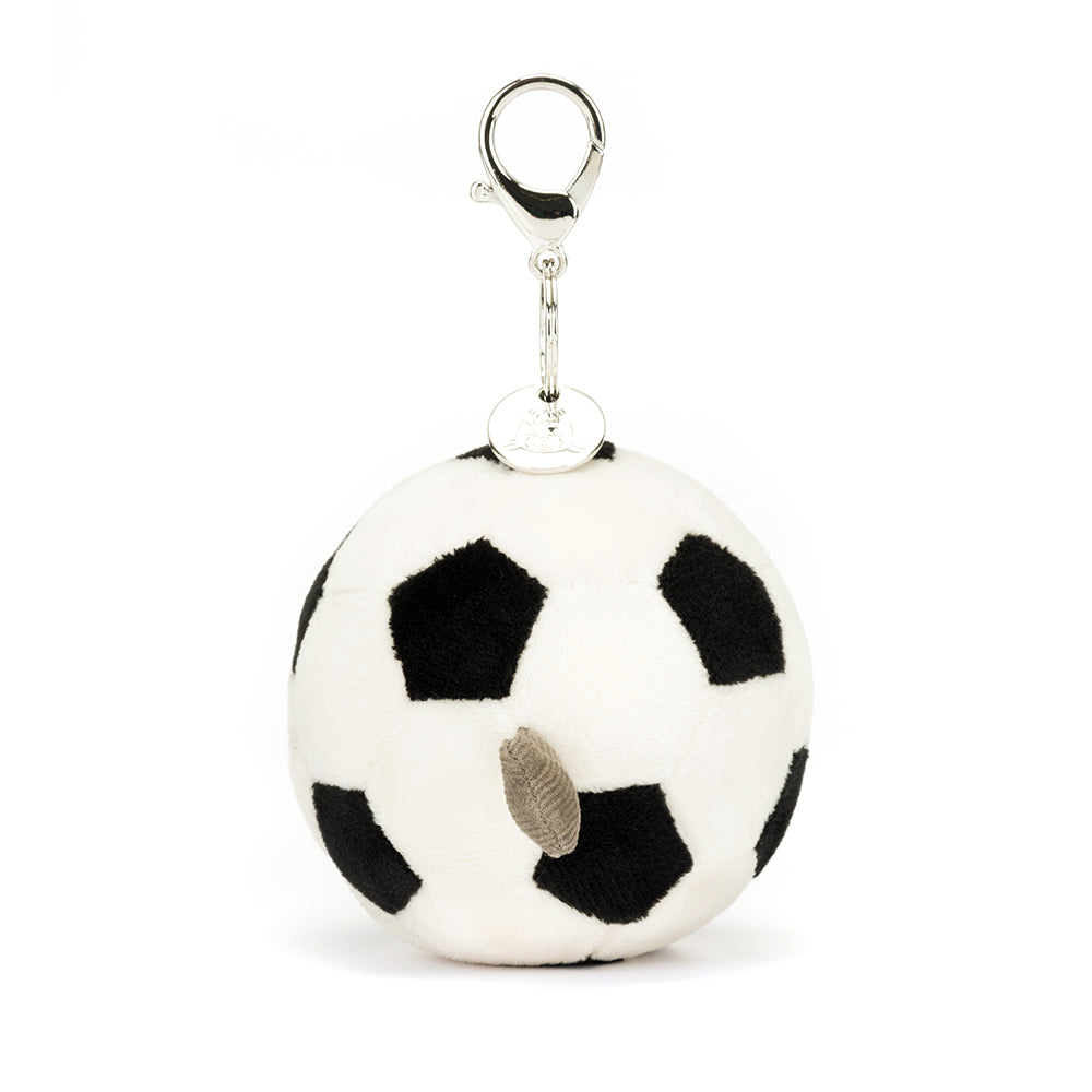 Jellycat Sports football bag charm - Daisy Park