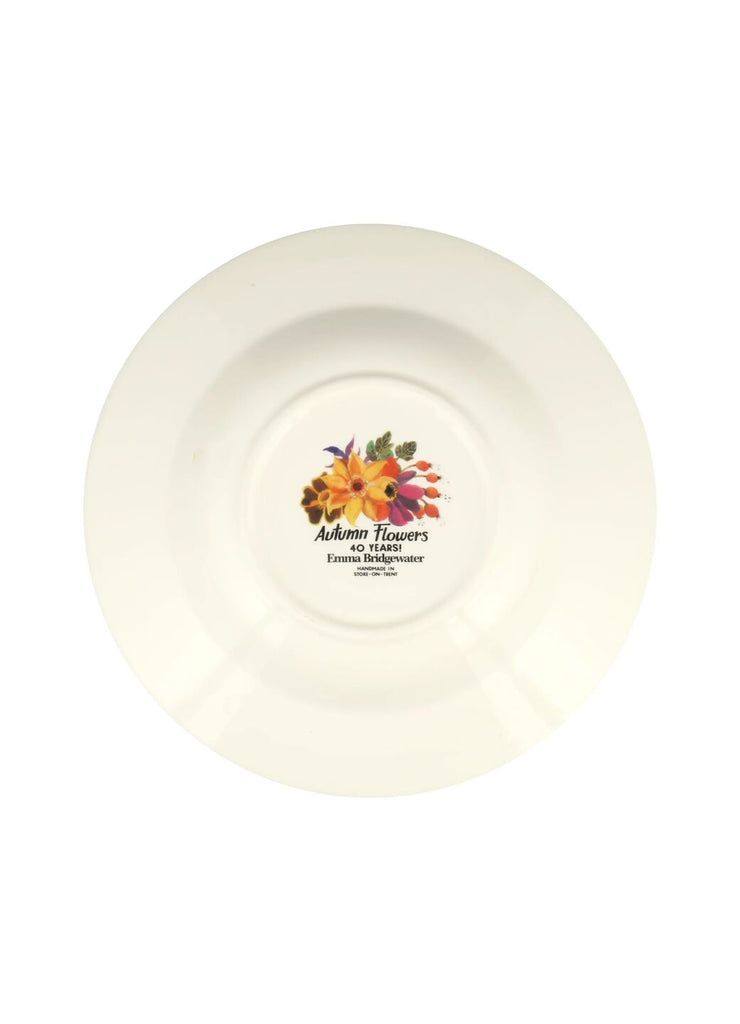 Emma Bridgewater Autumn Flowers soup plate - Daisy Park