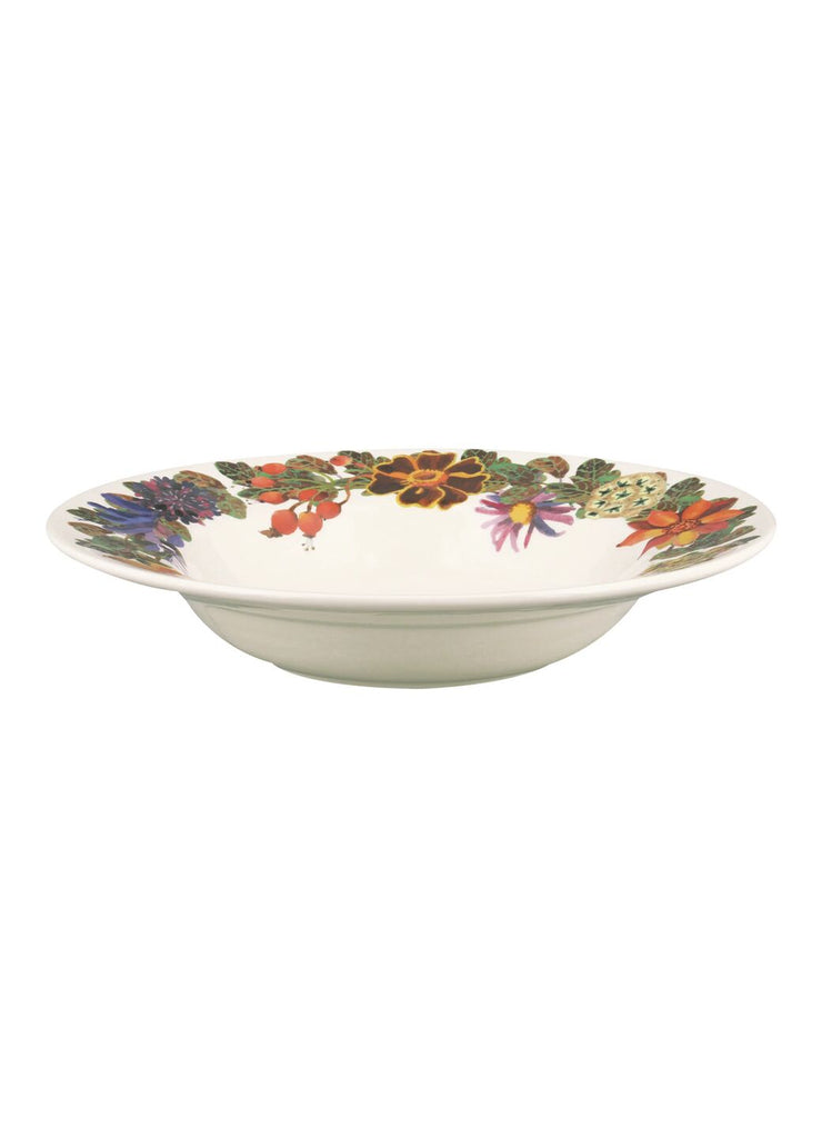 Emma Bridgewater Autumn Flowers soup plate - Daisy Park
