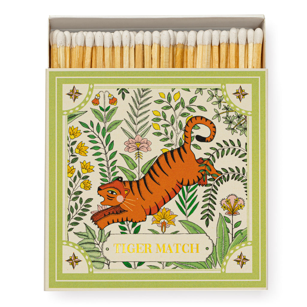 Ariane's Green Tiger box of matches - Daisy Park