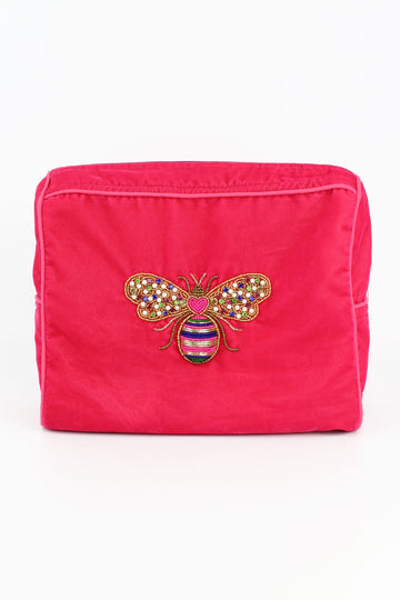 Love Bee heart wash bag - Daisy Park