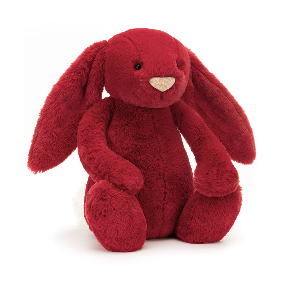 Jellycat Bashful Luxe Scarlett Bunny Huge - Daisy Park