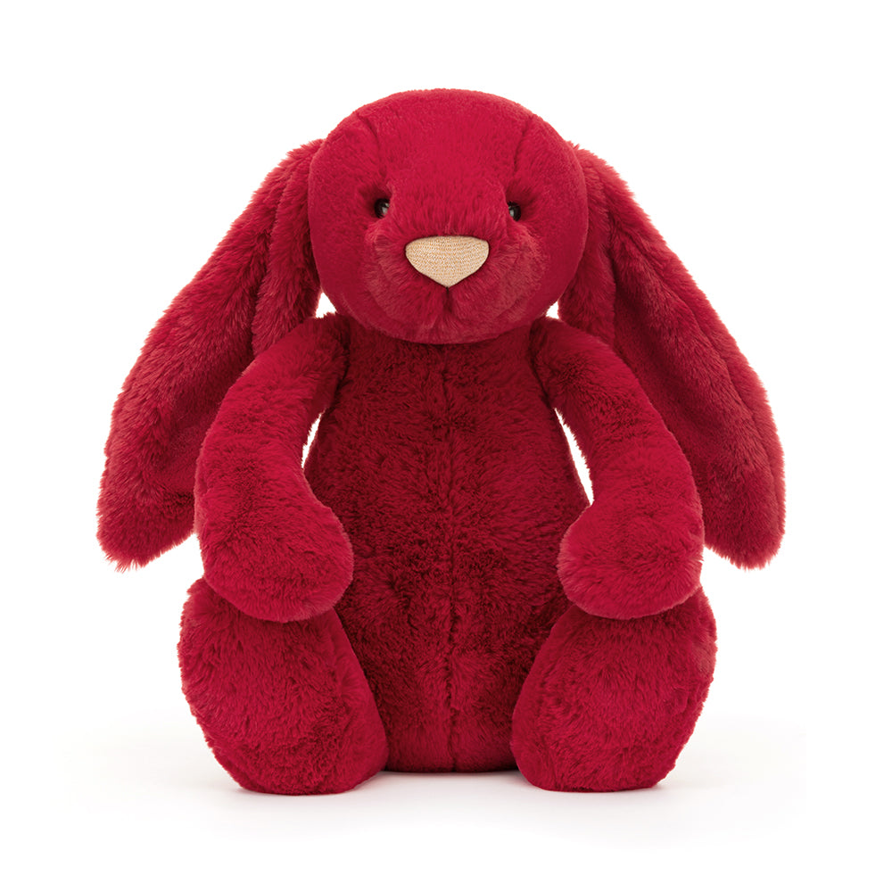 Jellycat Bashful Luxe Scarlett Bunny Huge - Daisy Park