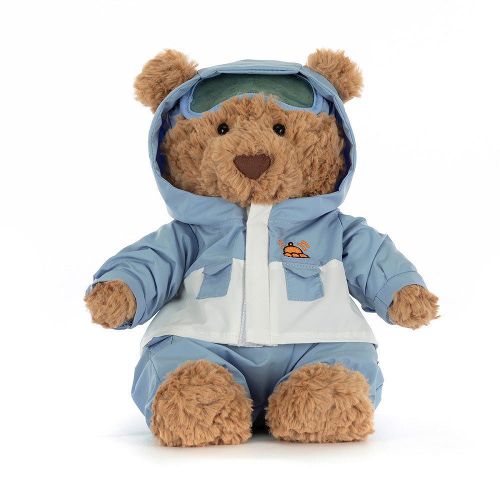Jellycat Bartholomew Bear 'Snow suit'- Max 1 per person - Daisy Park