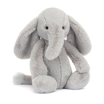 Jellycat Bashful Luxe Elephant Thuddeus original - MAX 1 per person - Daisy Park
