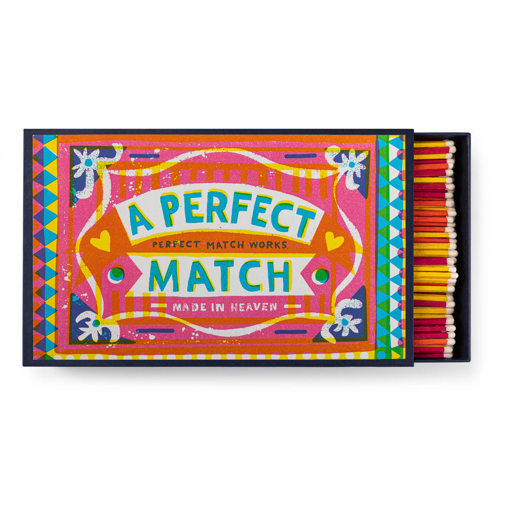 A perfect match giant box of matches - Daisy Park