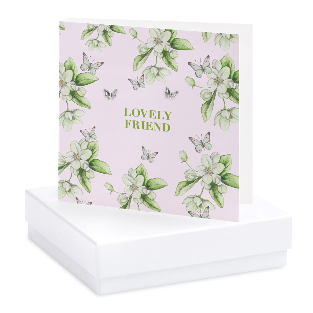 Bright Blooms Lovely Friend boxed card and earrings - Daisy Park