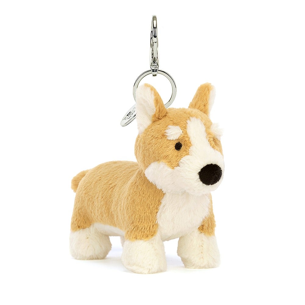 Jellycat Betty Corgi bag charm - Daisy Park