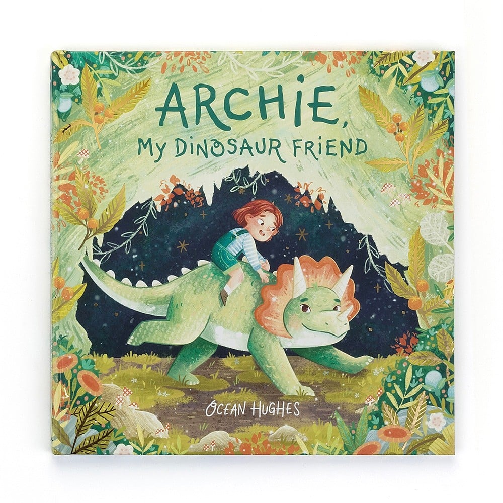 Jellycat Archie, My dinosaur friend book - Daisy Park