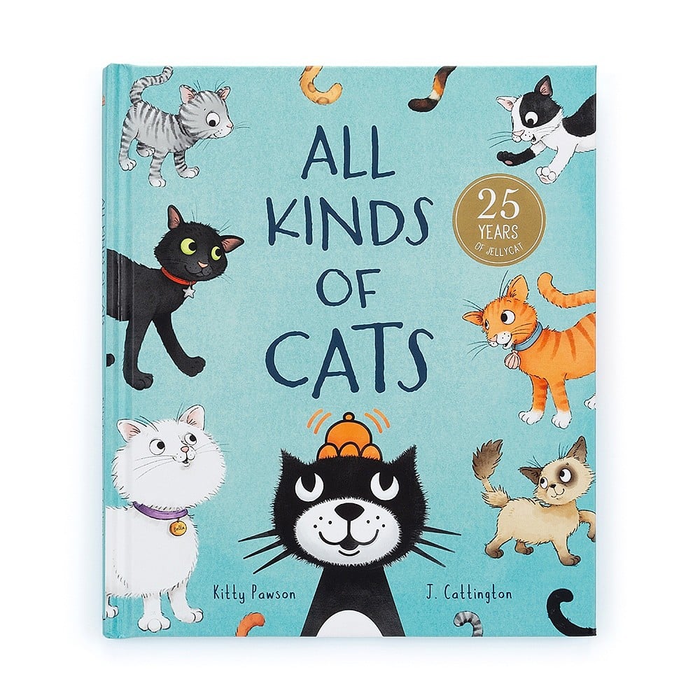 Jellycat All kinds of cat book - Daisy Park