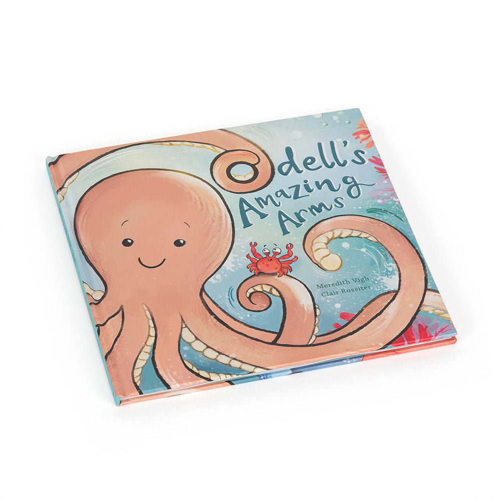 Jellycat Odell's Amazing Arms book - Daisy Park