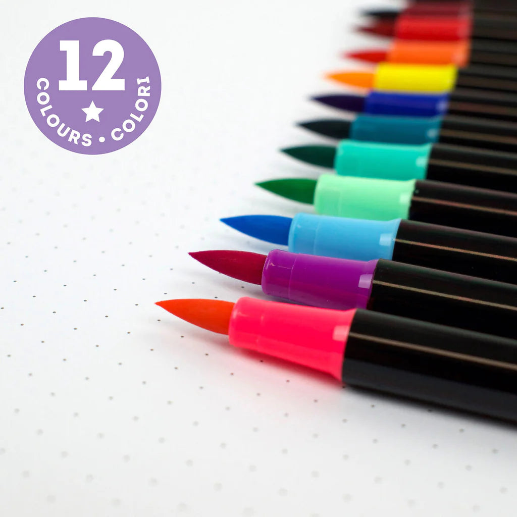 Legami brush markers - Daisy Park