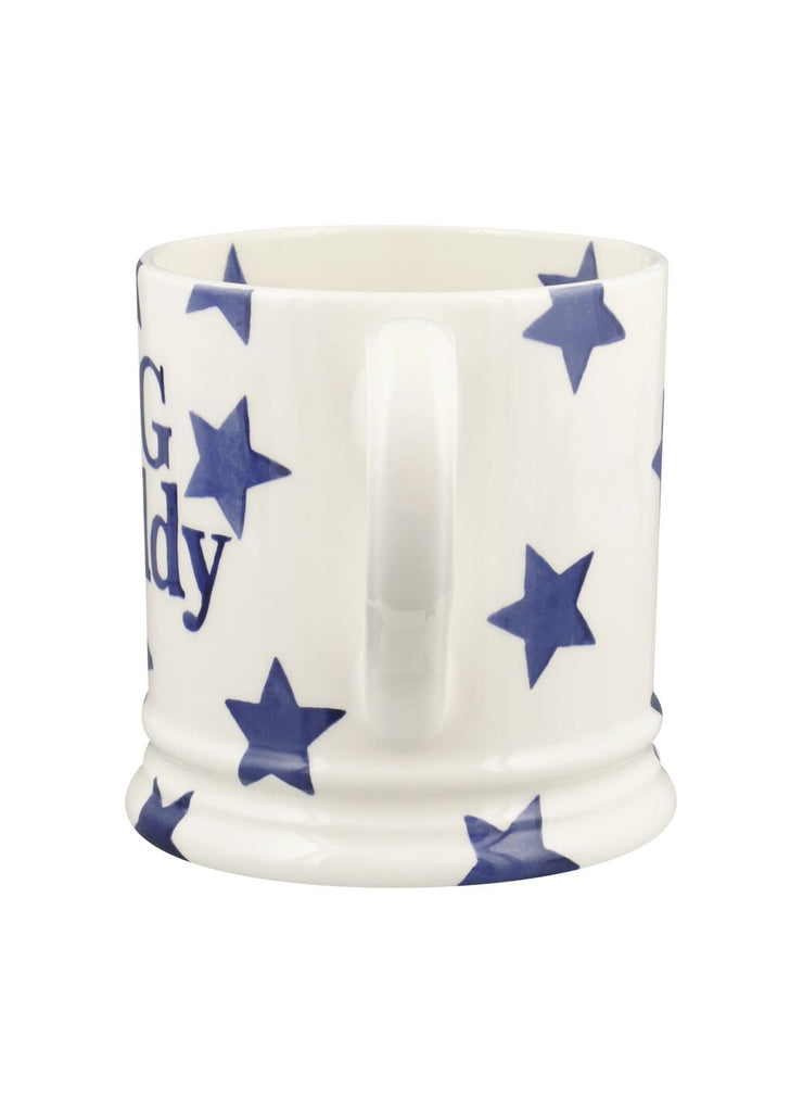 Emma Bridgewater Blue Star Big Daddy 1pt mug - Daisy Park