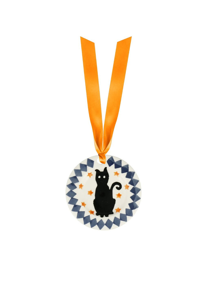 Emma Bridgewater The Wise Witches Black cats tiny plate decoration - Daisy Park