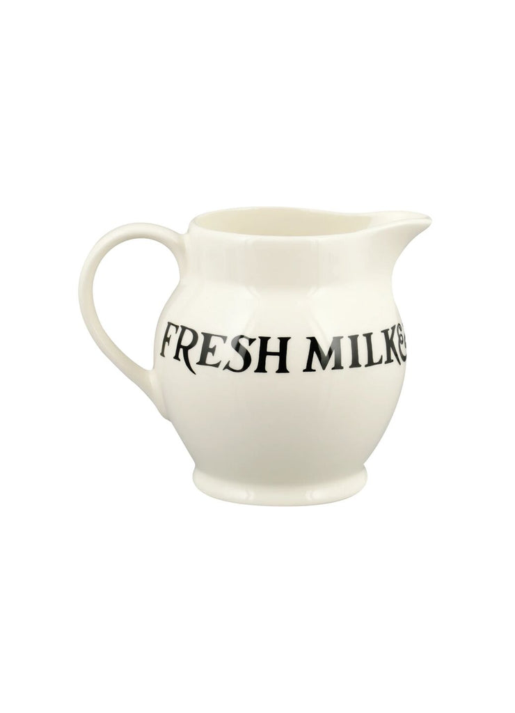 Emma Bridgewater Black toast Jersey Cream 1/2pt jug - Daisy Park