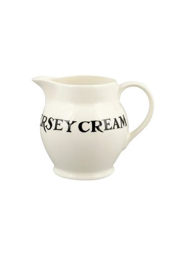 Emma Bridgewater Black toast Jersey Cream 1/2pt jug - Daisy Park