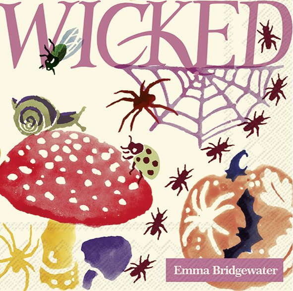 Emma Bridgewater Spooky spells cocktail napkins - Daisy Park