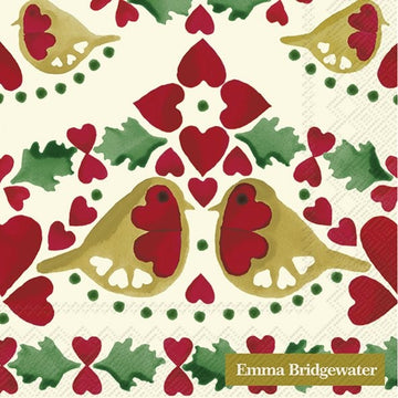 Emma Bridgewater Christmas joy cocktail napkins - Daisy Park