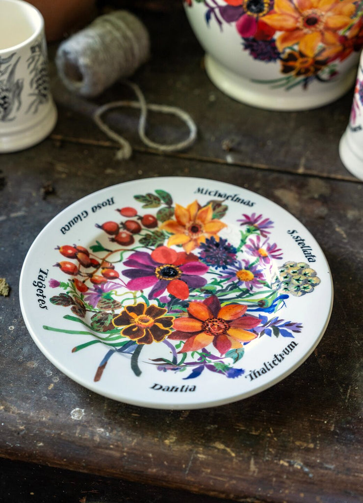 Emma Bridgewater Autumn Flowers 8.5"plate - Daisy Park