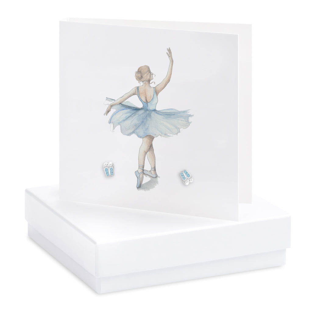 Boxed Ballerina earring card - Daisy Park