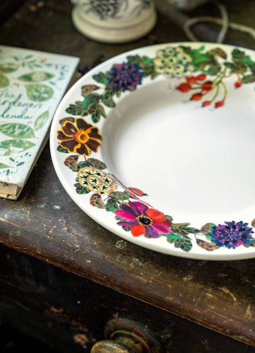 Emma Bridgewater Autumn Flowers 10.5" plate - Daisy Park