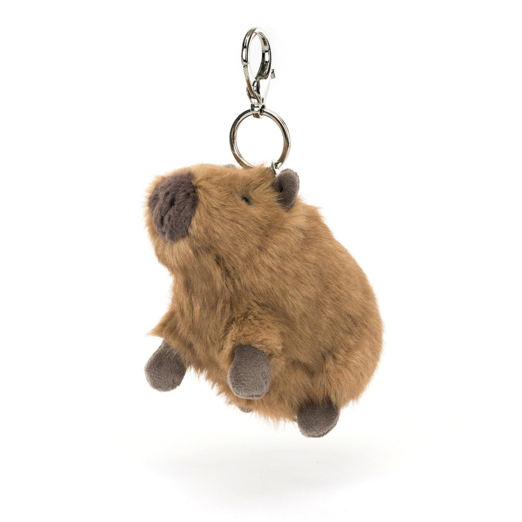 Jellycat Clyde Capybara bag charm - Daisy Park