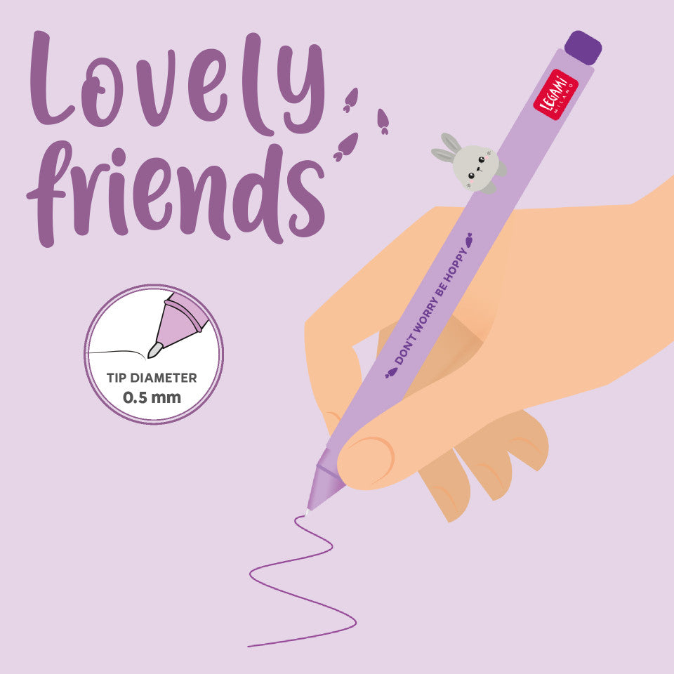 Lovely friends gel pen - Bunny - Daisy Park