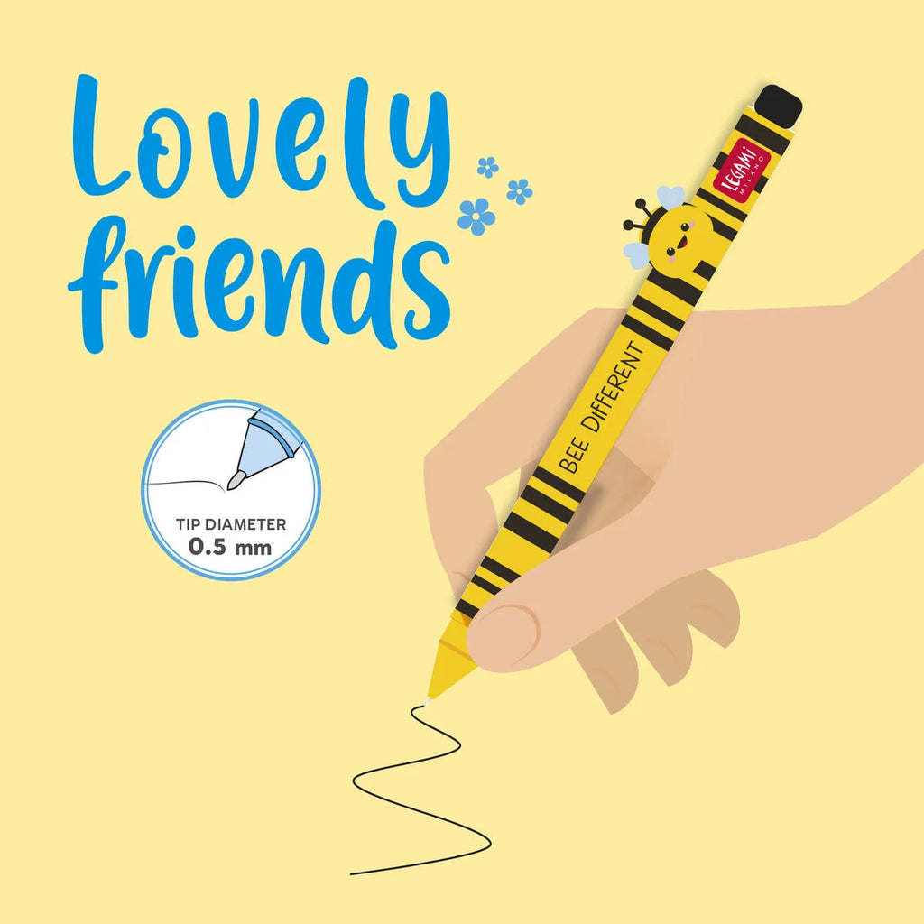 Lovely friends gel pen - Bee Different - Daisy Park