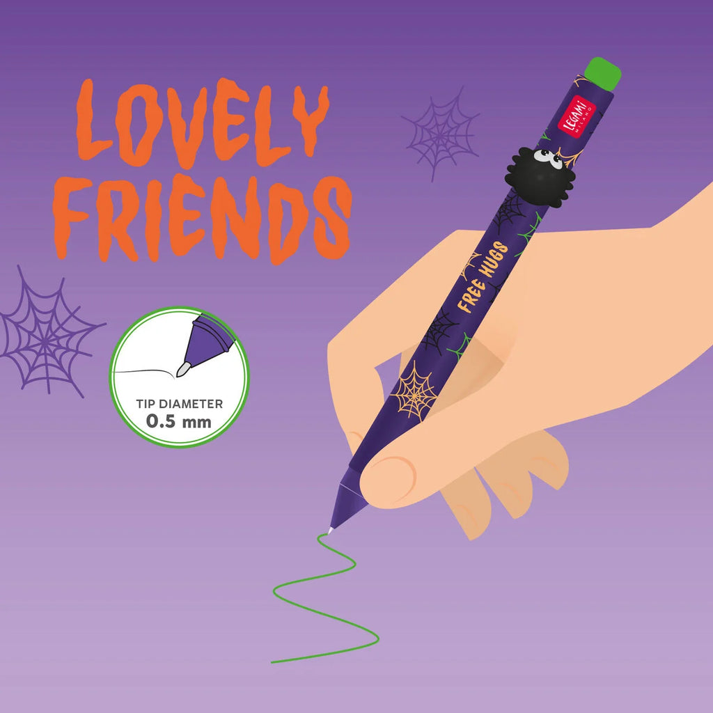 Lovely friends gel pen - Spider - Max 2 per person/order - Daisy Park