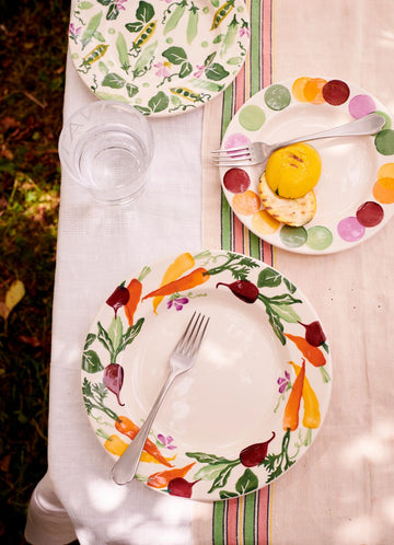 Emma Bridgewater Carrot and Beets 10.5" plate - Daisy Park